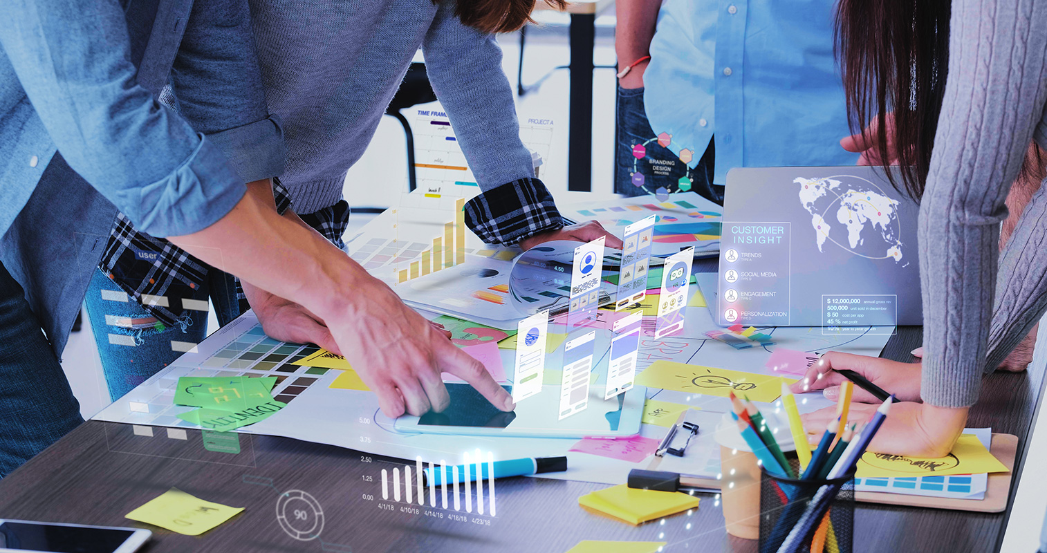Marketing team planning